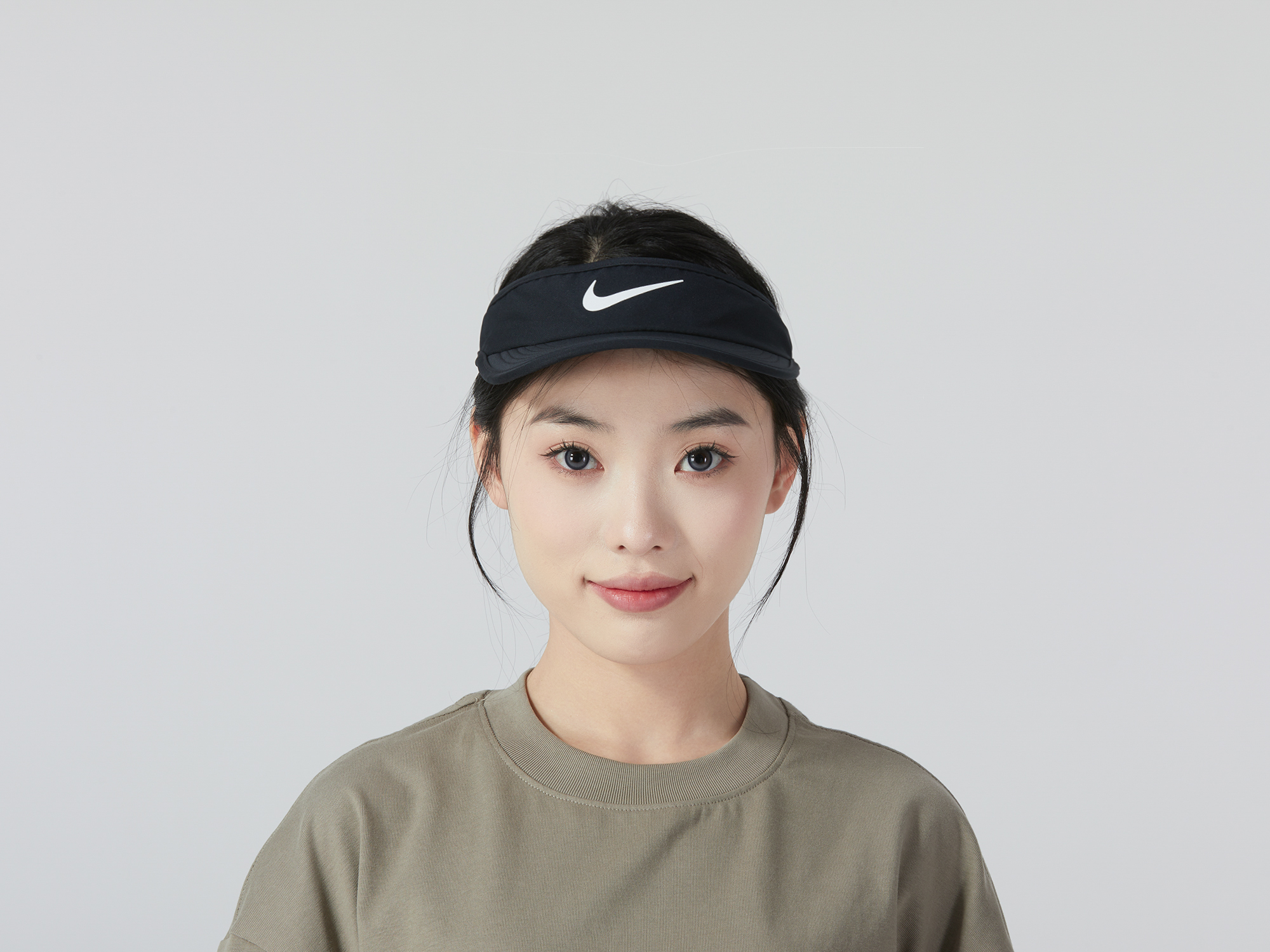 耐克儿童K NK DF ACE VISOR SWOOSH童遮阳帽FB5061-010